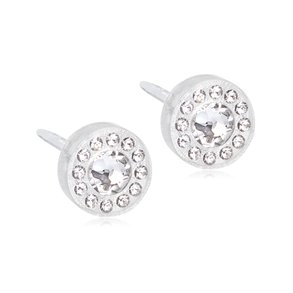 BRILLIANCE HALO 6 MM, CRYSTAL