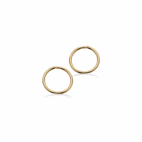  Slv forgyldt vrid creoler