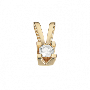 0.15 ct. Rdgulds vedhng