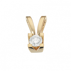 0.20 ct. Rdgulds vedhng 