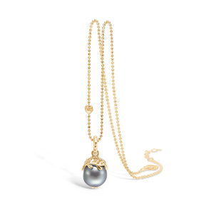 Slv forgyldt halskde