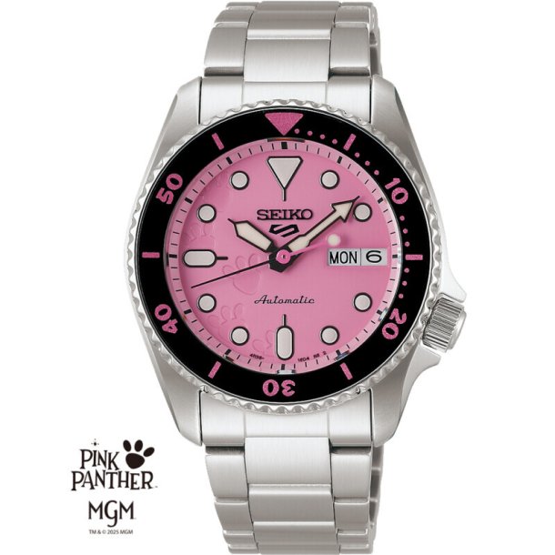 SEIKO 5 Automatic unisex PINK PANTHER