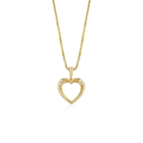 14 karat R�dgulds hjerte