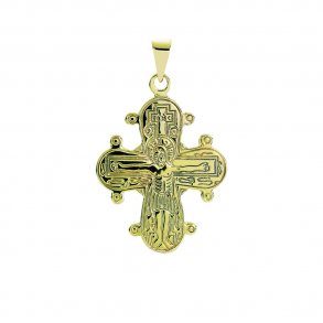 S�lv forgyldt dagmarkors